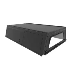 Hardtop Explorer noir / lisse Ford Ranger Simple Cabine 2012-2022 Alu-Cab